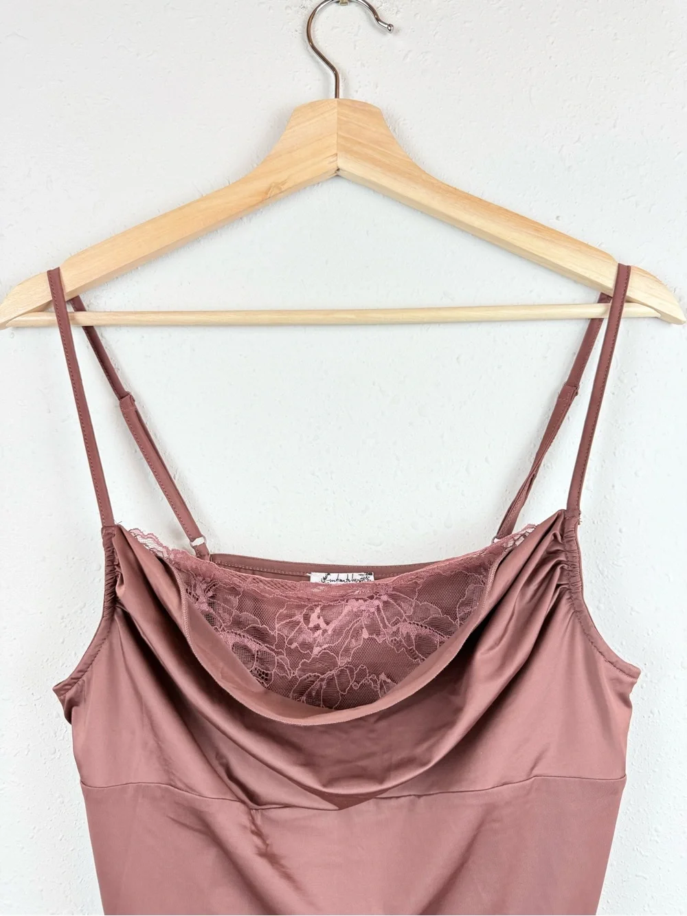Free People Sophie Lace Trim Cinnamon Stick Cami Top Sz Medium NWT